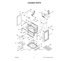 Amana YAER6603SFW5 chassis parts diagram