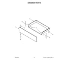 Amana YAER6603SFW5 drawer parts diagram