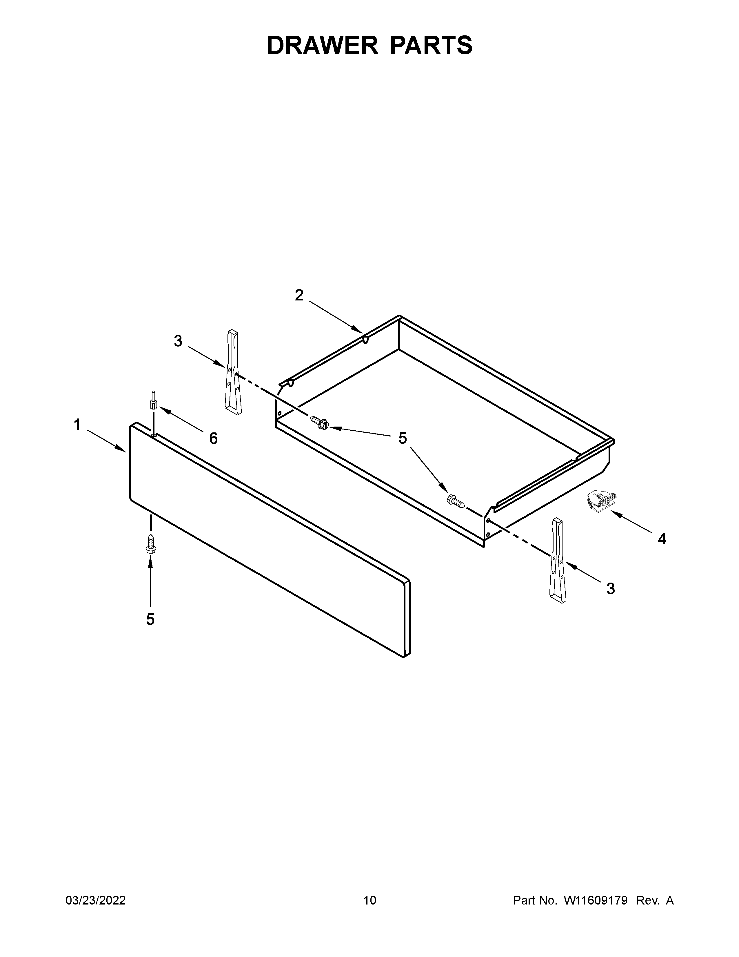 Drawer parts