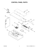 Control panel parts