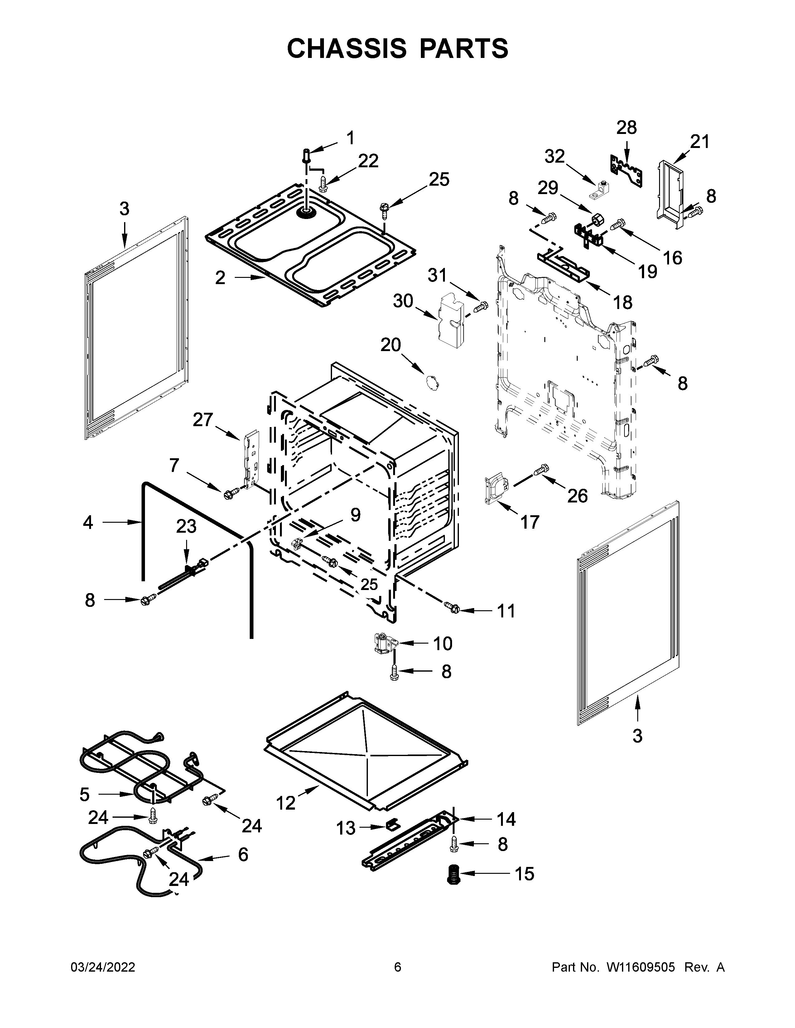 Chassis parts