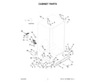 Whirlpool WRS331SDHM07 cabinet parts diagram