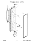Freezer door parts