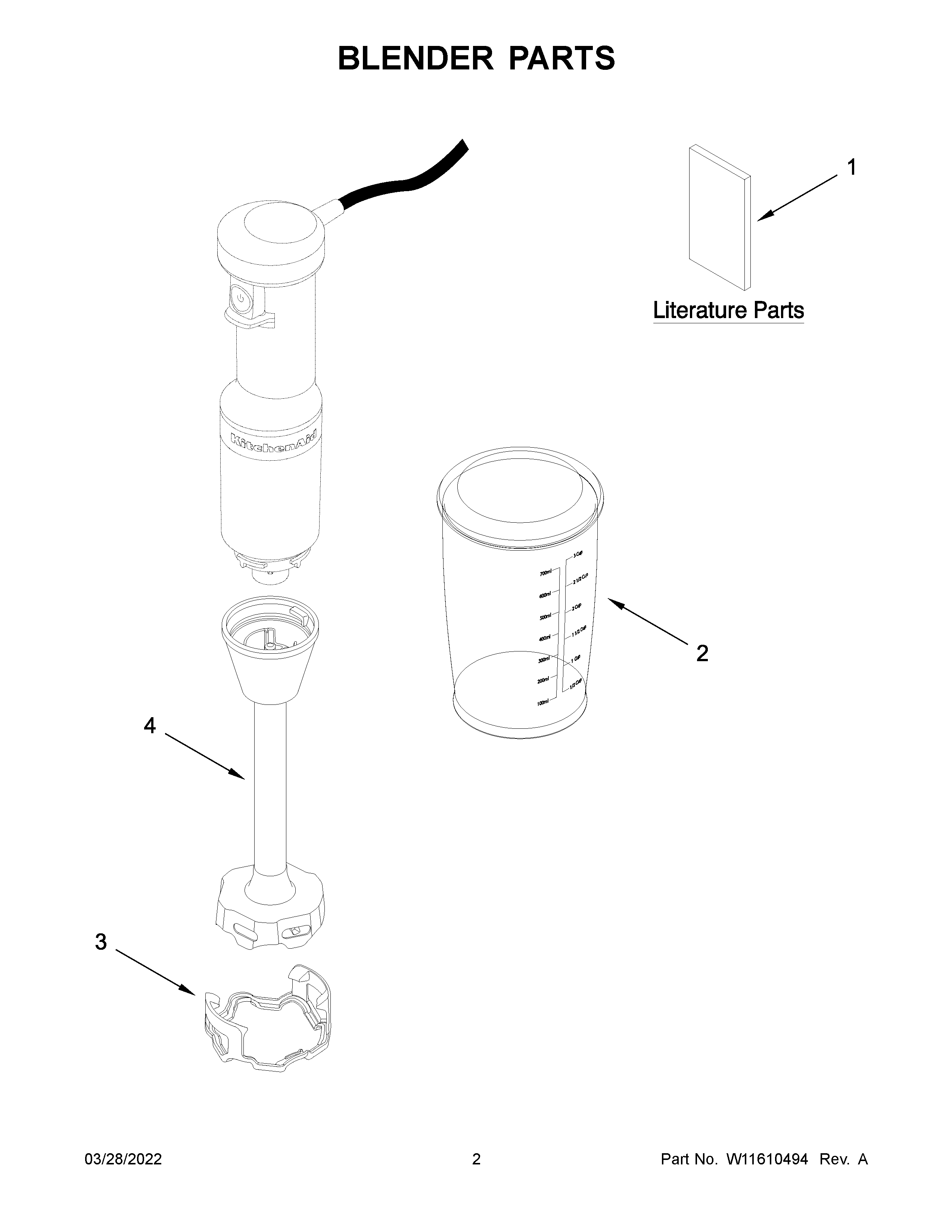 BLENDER PARTS