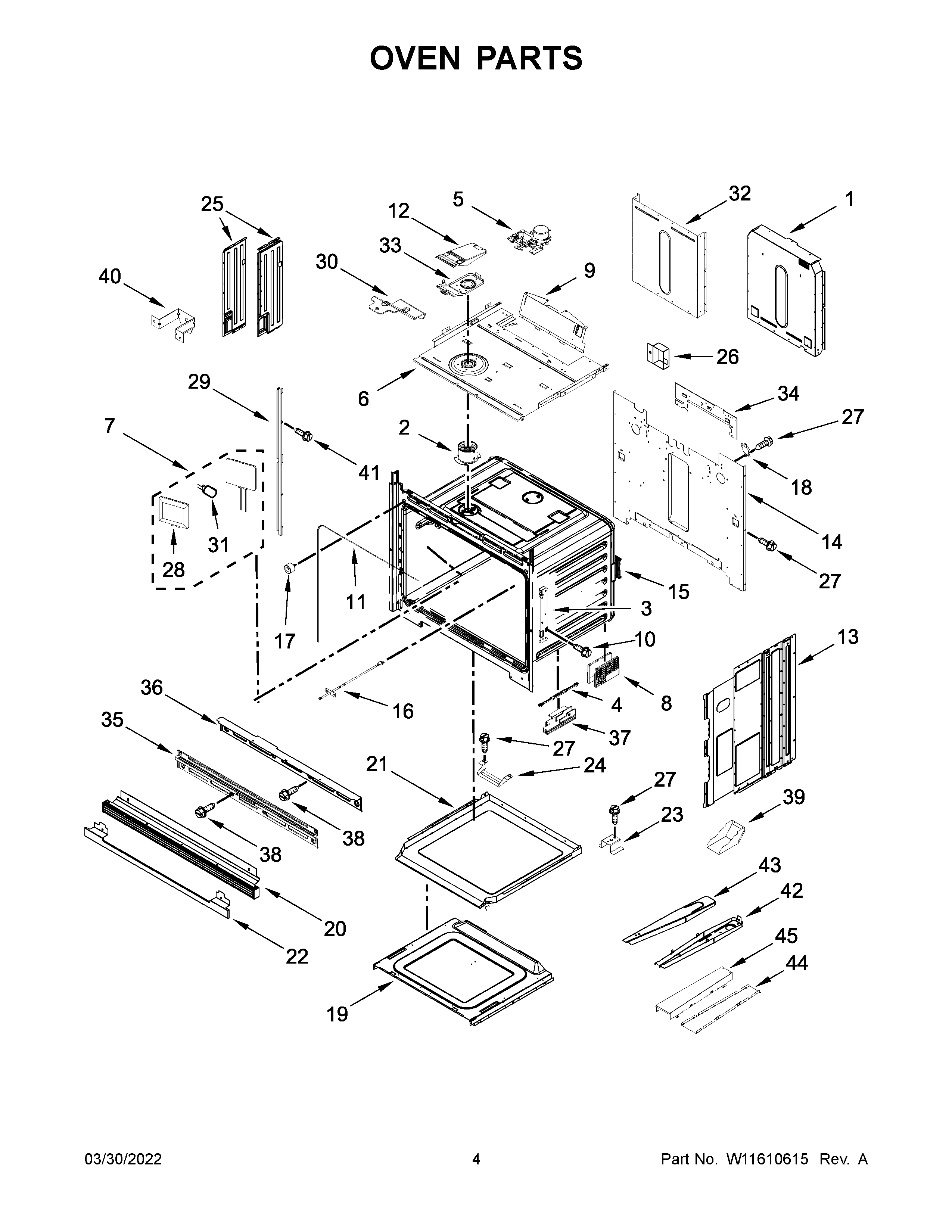 Oven parts