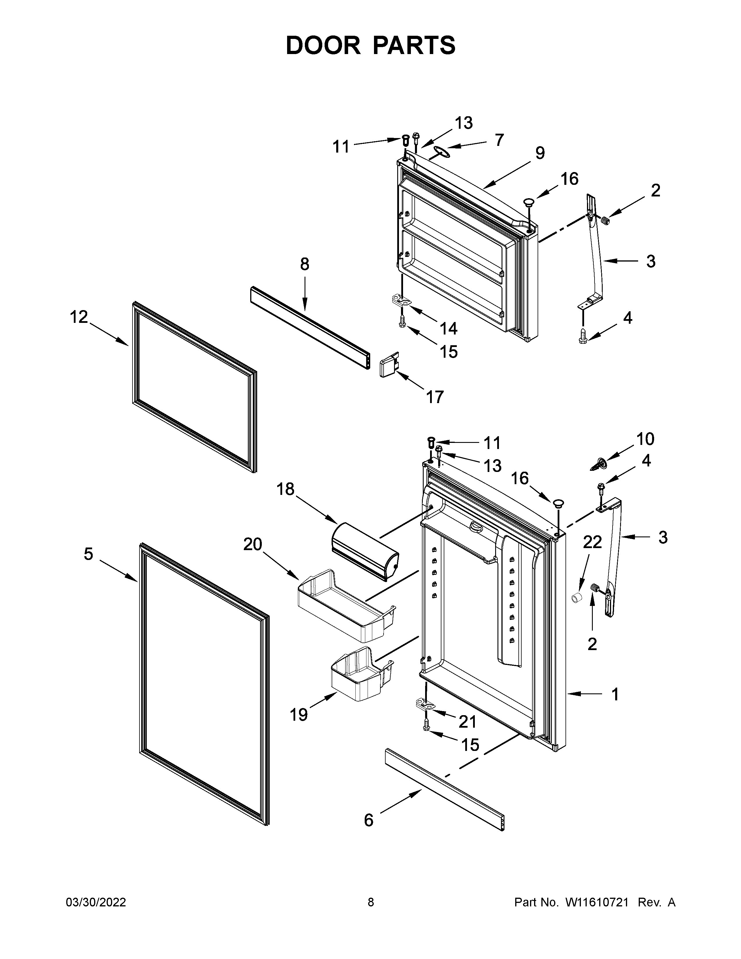 Door parts