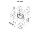 Jenn-Air JJW2427LM00 oven parts diagram