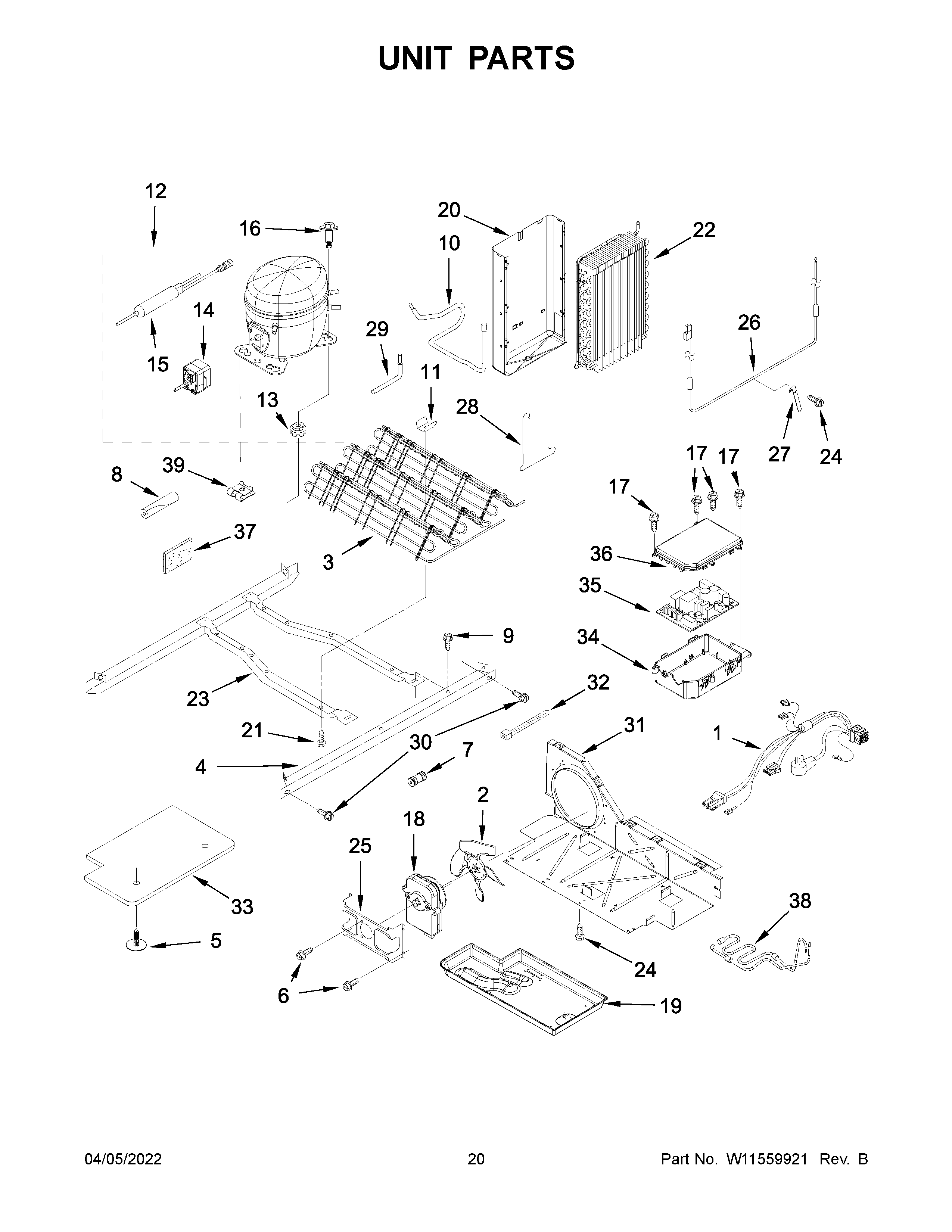 Unit parts
