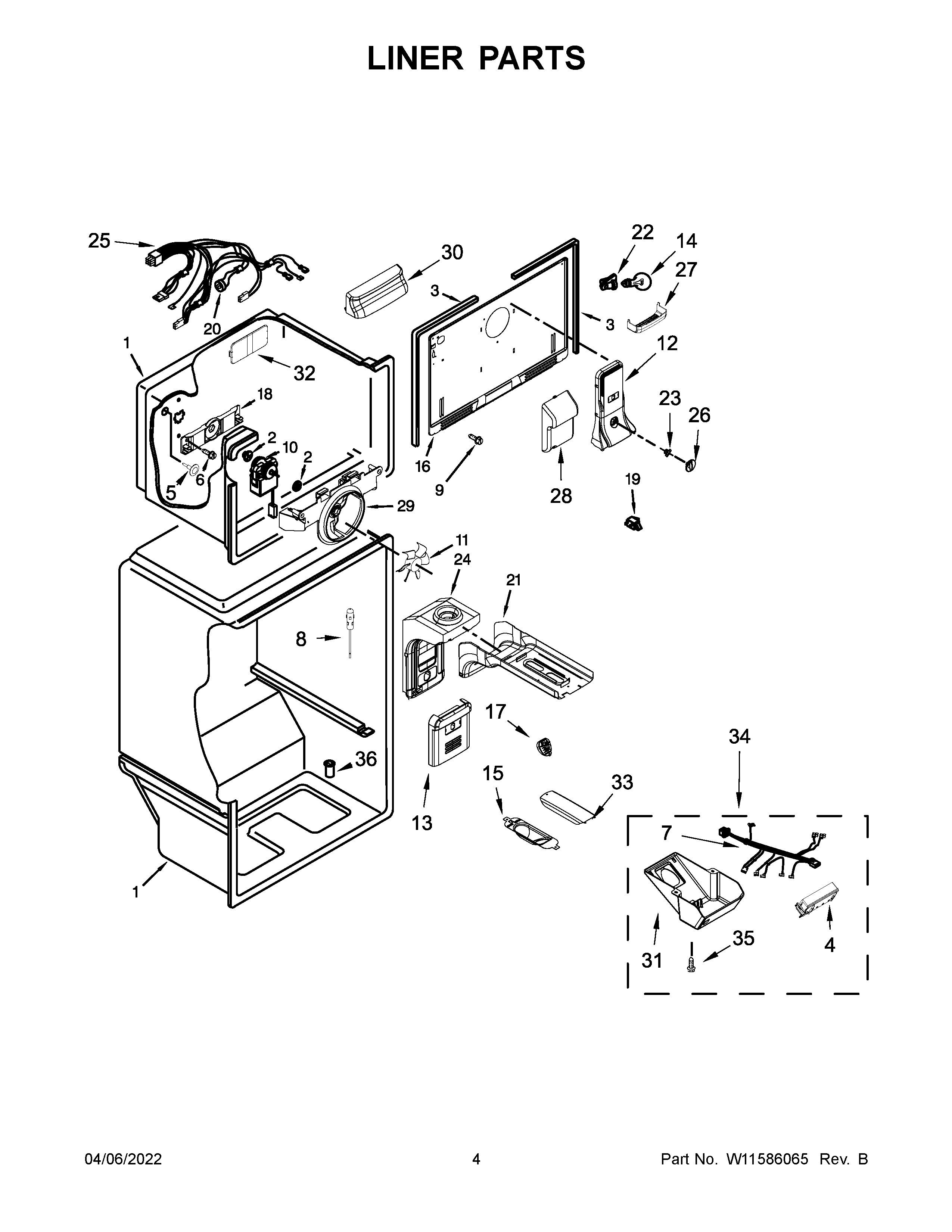 LINER PARTS