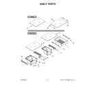Maytag MRT311FFFE01 shelf parts diagram