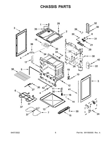 Chassis parts