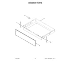 Whirlpool WFC315S0JS3 drawer parts diagram