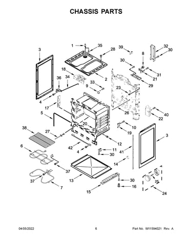 Chassis parts