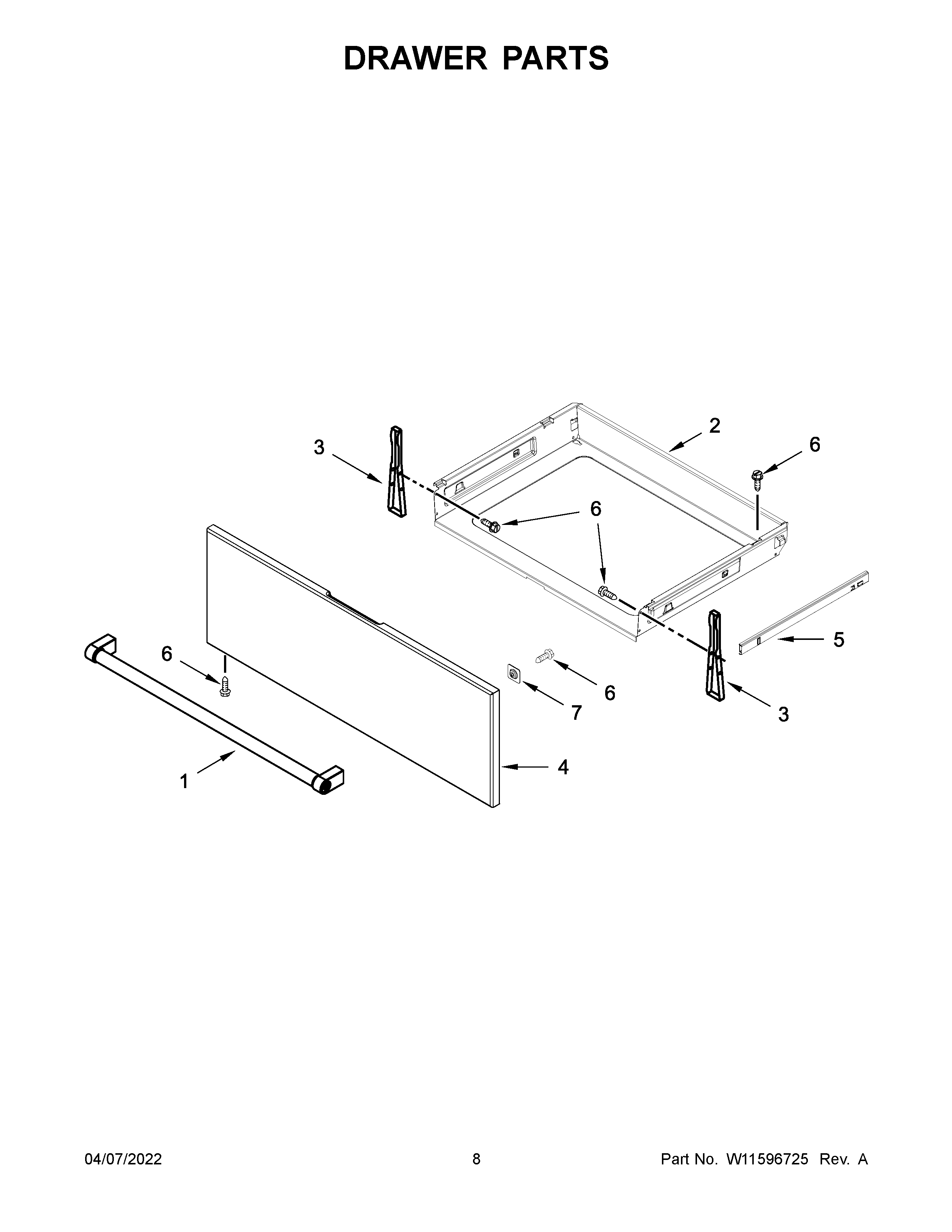 DRAWER PARTS