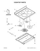 Cooktop parts