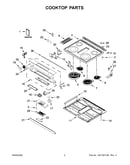 Cooktop parts