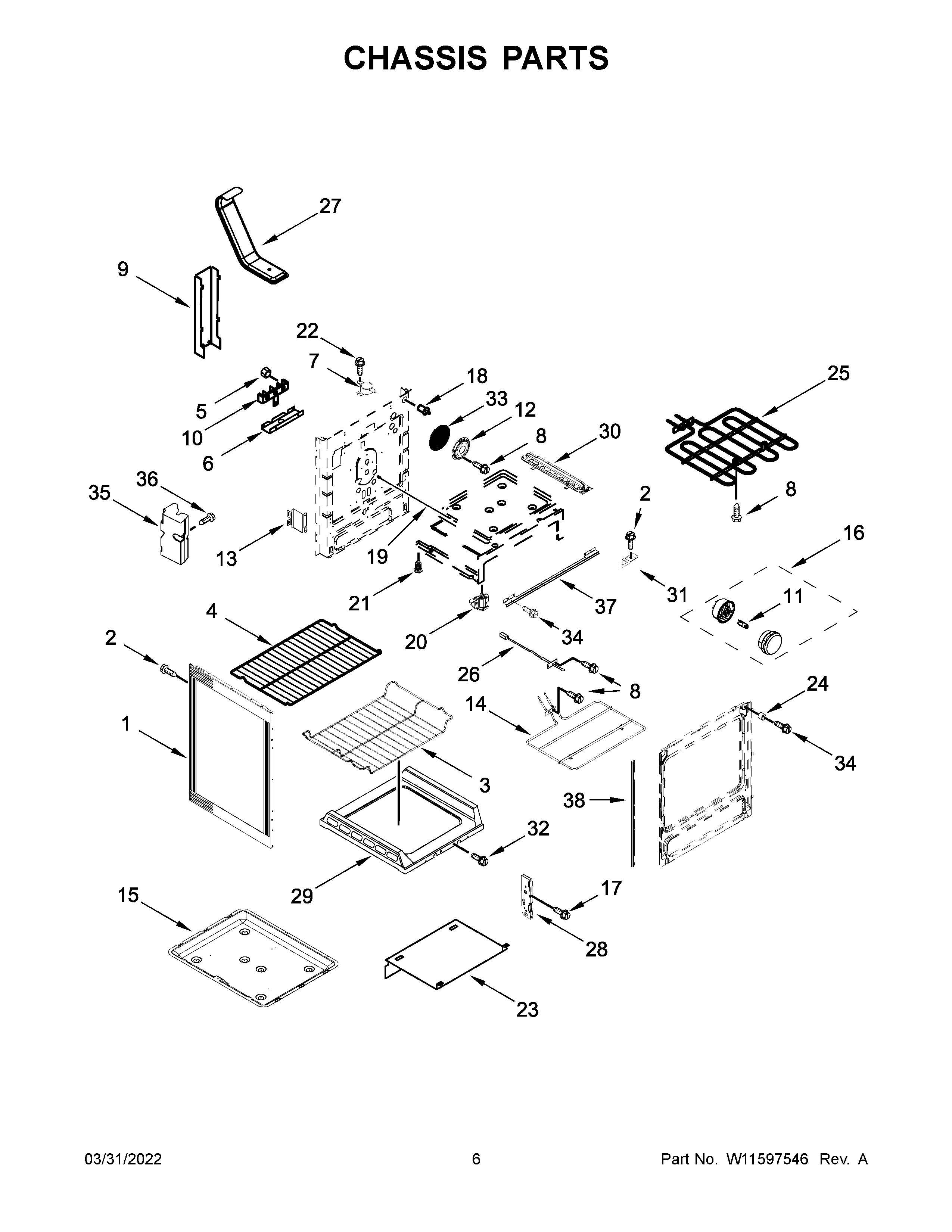 Chassis parts
