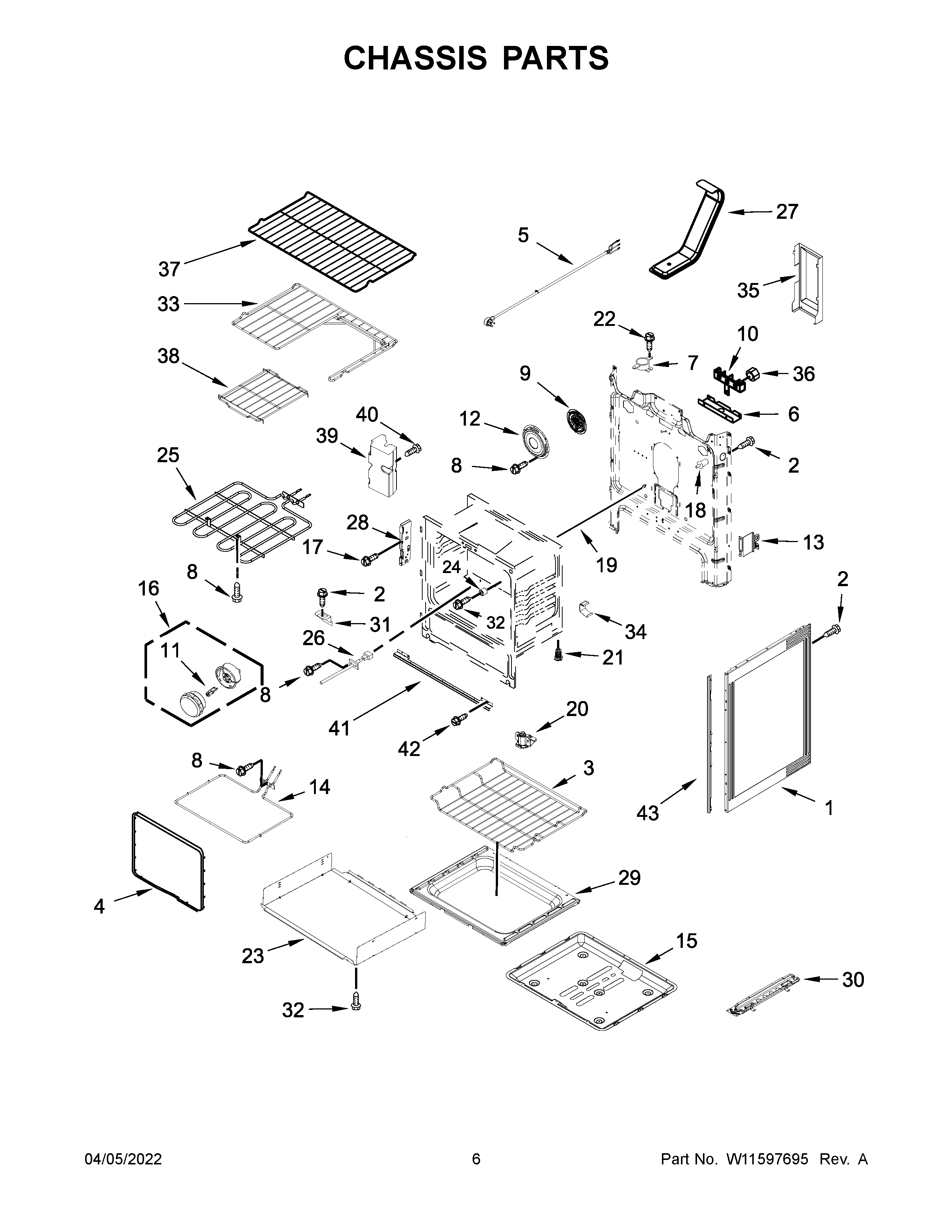Chassis parts