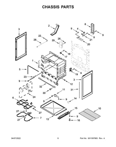 Chassis parts