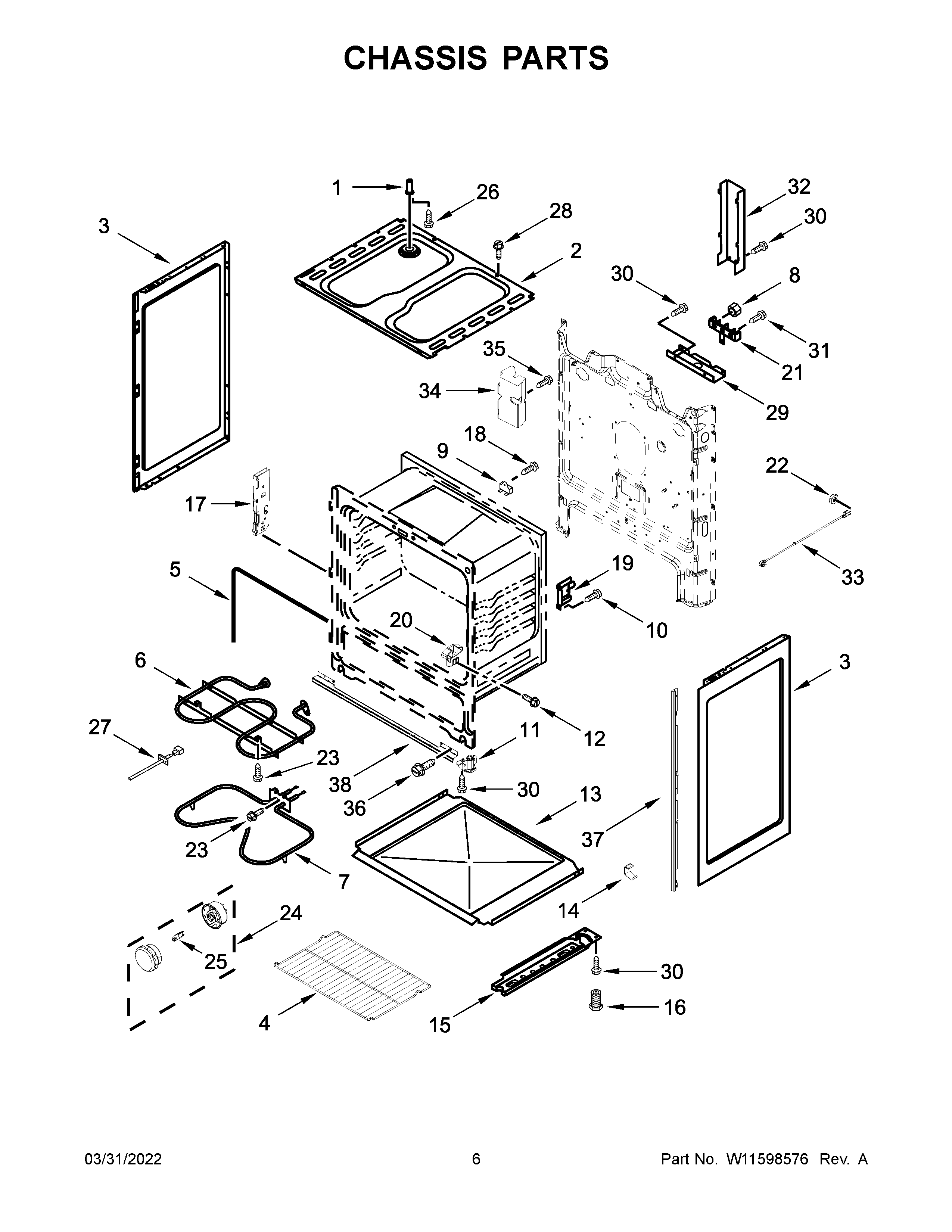 Chassis parts