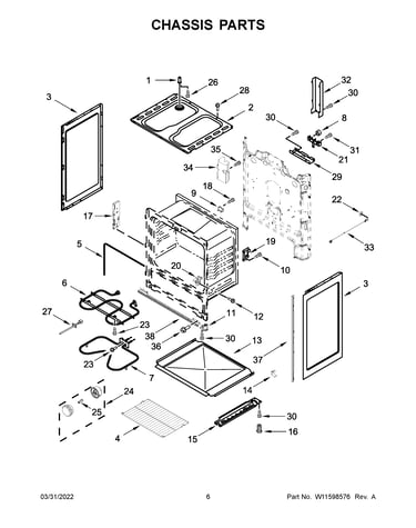 Chassis parts