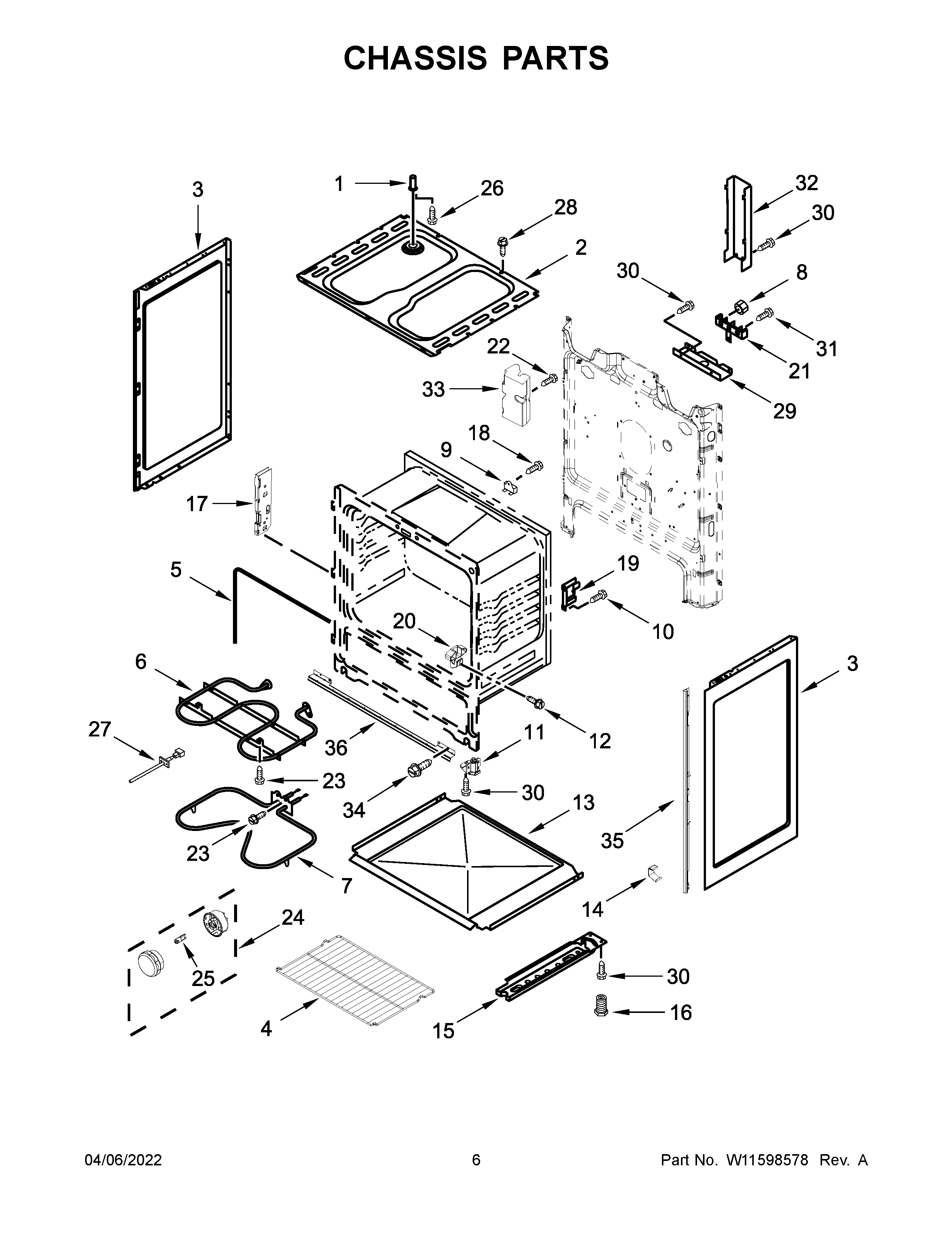 Chassis parts