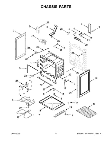 Chassis parts