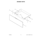 Whirlpool WFE515S0JS3 drawer parts diagram