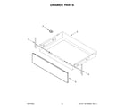 Whirlpool YWFC315S0JS3 drawer parts diagram