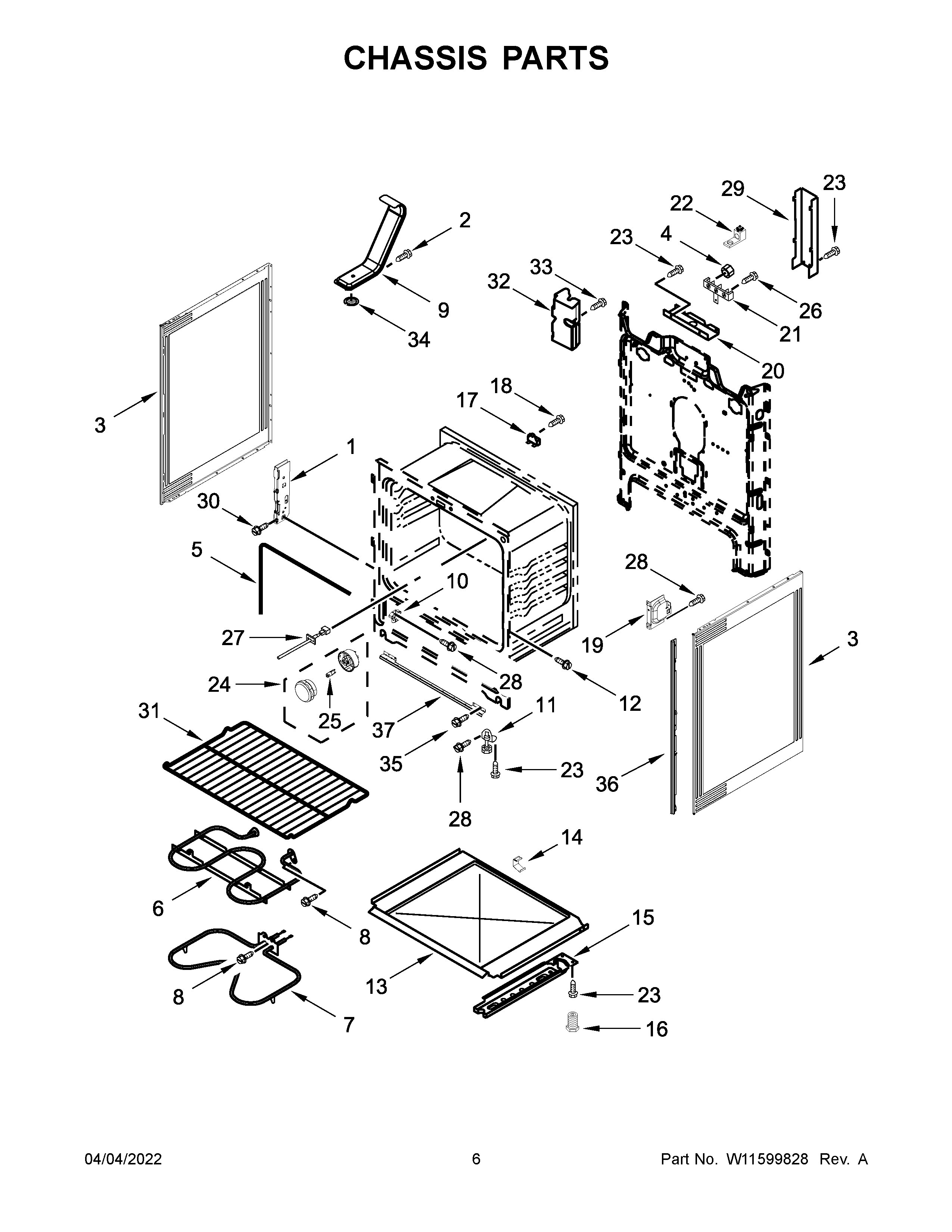 Chassis parts