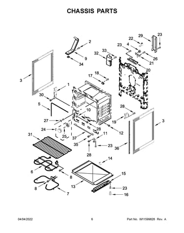 Chassis parts