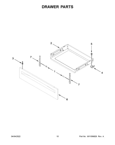 Drawer parts