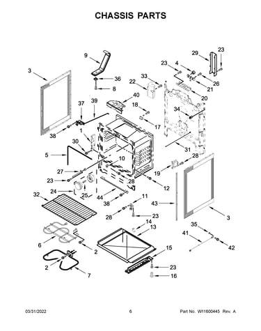 Chassis parts
