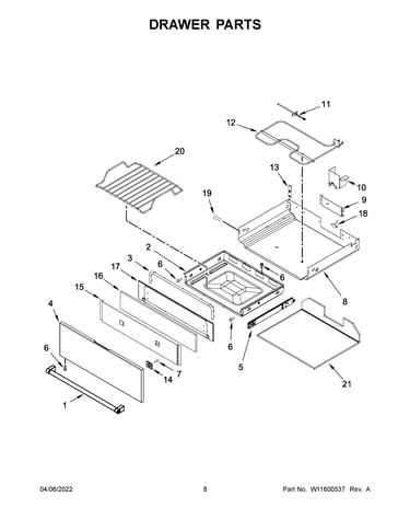 Drawer parts