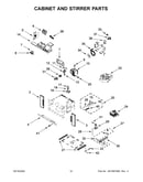 Cabinet and stirrer parts