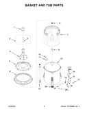 Basket and tub parts