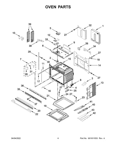 Oven parts