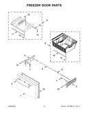 Freezer door parts