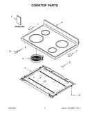Cooktop parts