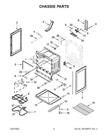 Chassis parts
