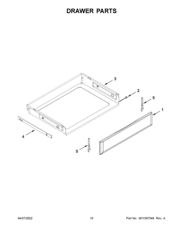 Drawer parts