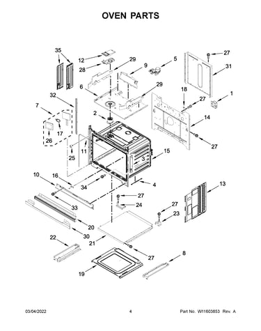 Oven parts