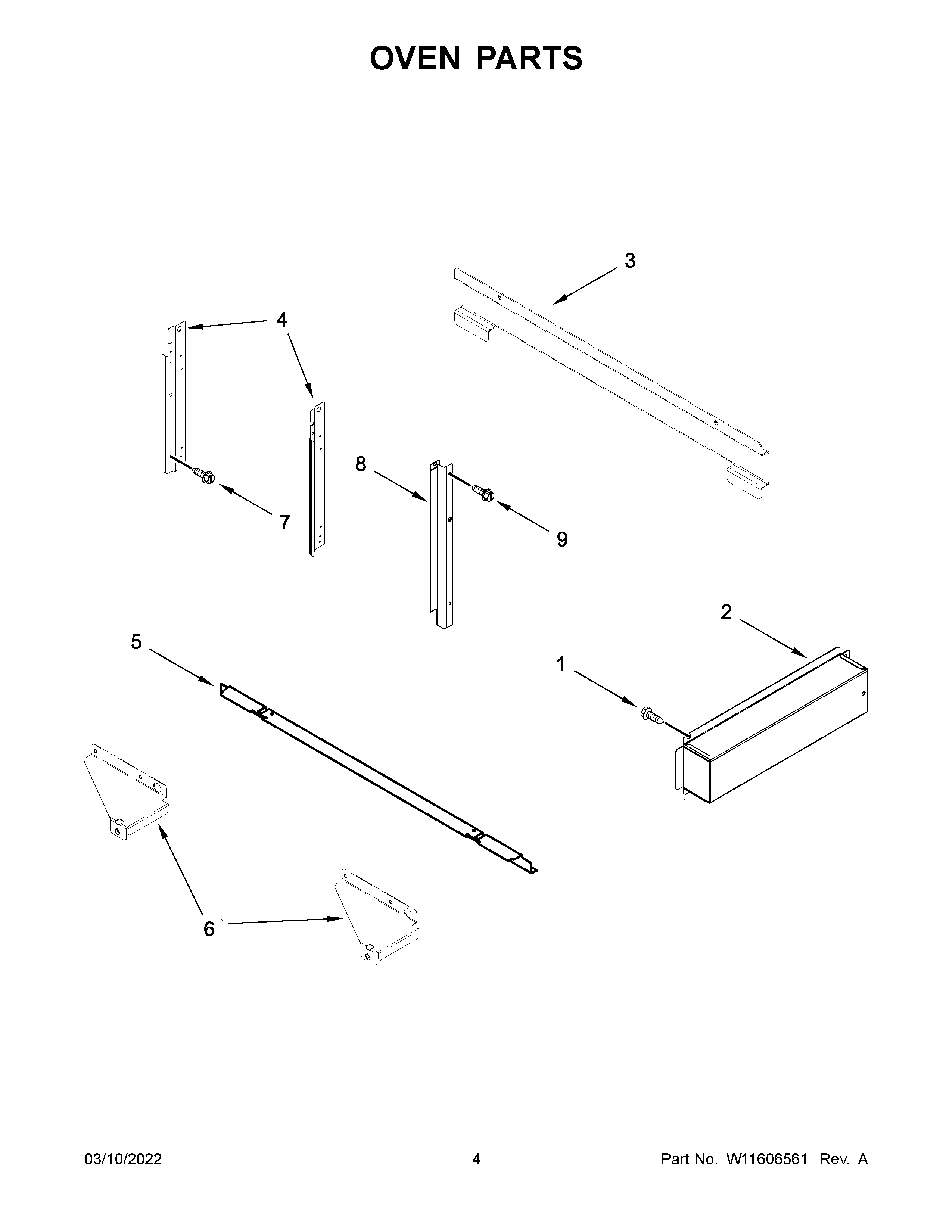 Oven parts
