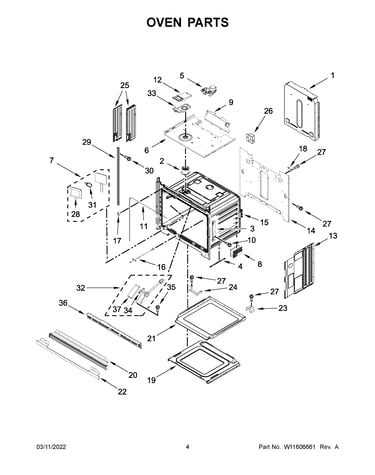 Oven parts