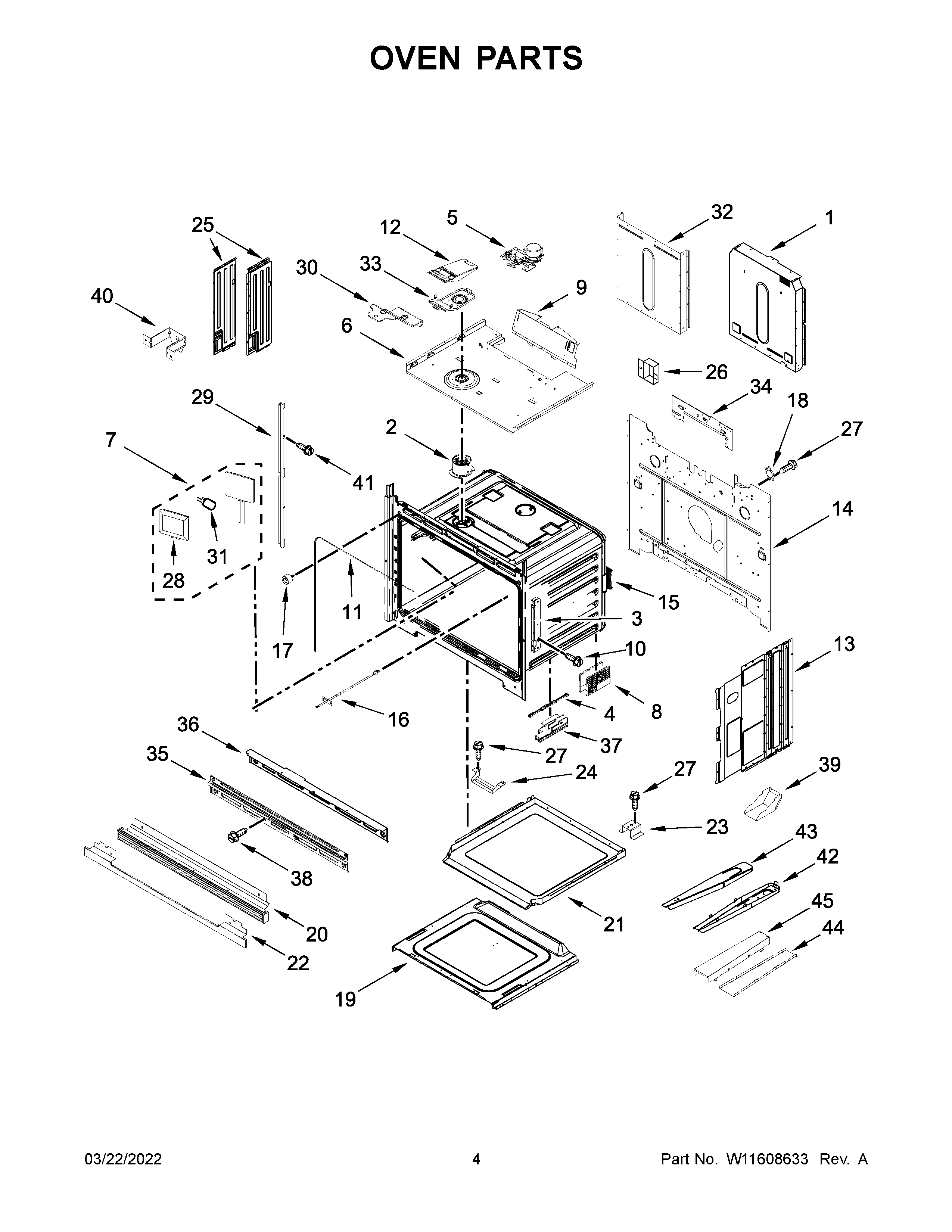 Oven parts