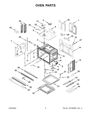 Oven parts