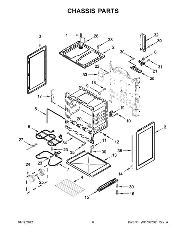 Chassis parts