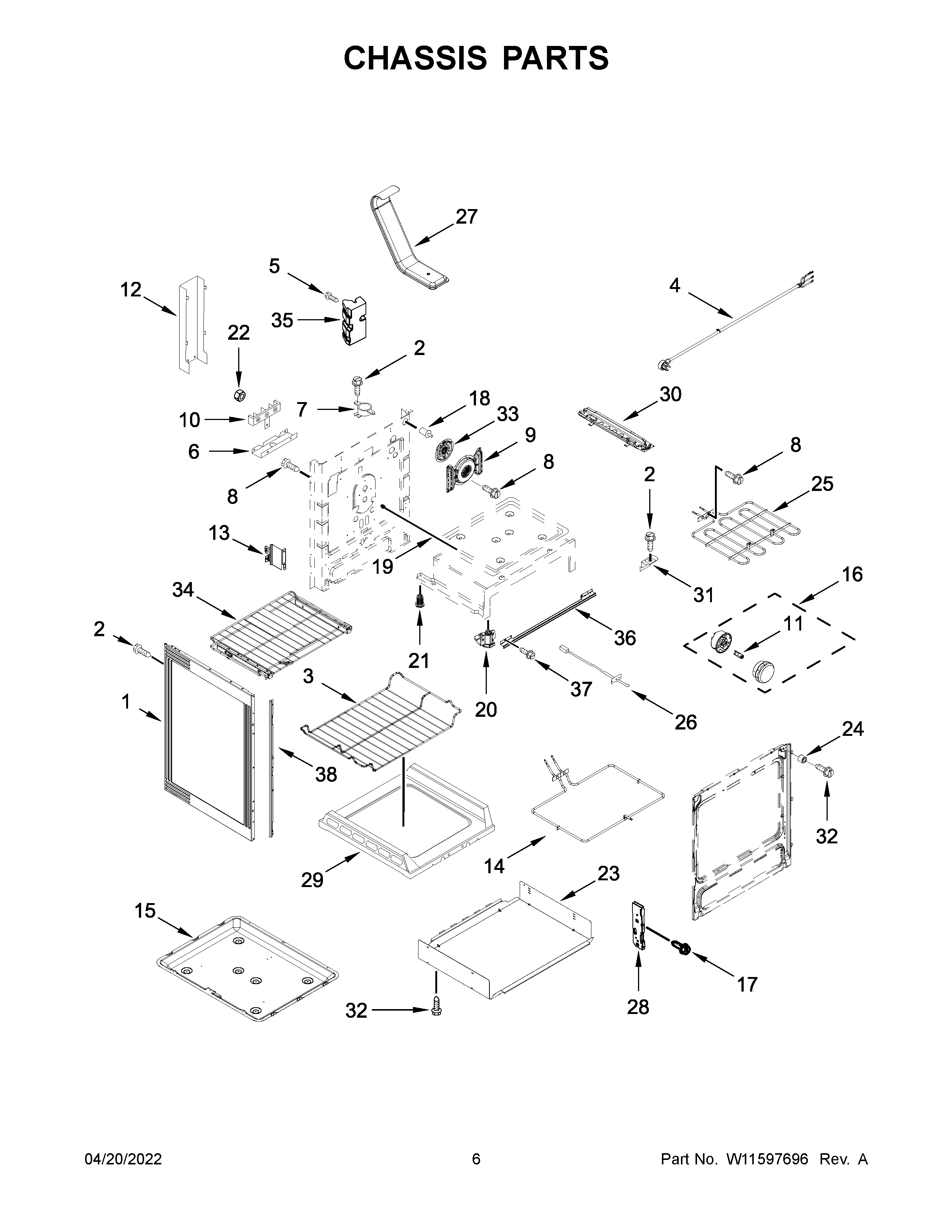 Chassis parts