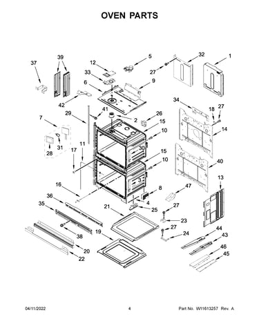 Oven parts