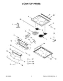 Cooktop parts